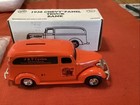 Vintage Ertl 1938 Chevy Panel Truck Bank     j   P Cycles    Branding   3834  New