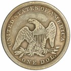 1853 Seated Liberty Dollar   Nice Vf 