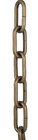  0 Gauge Heavy Duty Chain Antique Brass Finish