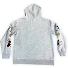 Disney Mickey   Minnie Mouse Pullover Hoodie Youth L 11 13 Embroidered Sleeves
