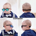 2 Pack Bendable Flexible Polarized Newborn Baby Sunglasses With Strap For Inf   