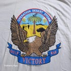 Hanes Beefy-t 1991 Operation Desert Storm Gulf War Victory Graphic Tee Xl White
