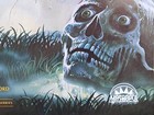 Return Of The Living Dead Original Germany Poster Topless Linnea Quigley Zombies