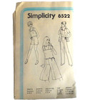 Simplicity 8522 Ladies Jacket Pullover Top Culottes Pants Size 8 Sewing Pattern
