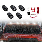 5 X Smoked Cab Roof Running Light For 2003-2016 Dodge Ram 1500 2500 3500 12 Led
