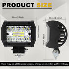 2pcs 4  12000lm Led Work Light Bar Spot Pods Fog Lamp Offroad Driving Truck Atv