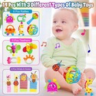 Baby Rattles 0-12 Months Infant Toys Teething Toys Rattle Socks Gifts
