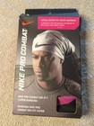 Nike Pro Combat Dri-fit Vapor Bandana Pink Black Special Cancer Awareness New