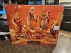 Grandeur Noel 1999 Vintage Porcelain Nativity Set Collectors Edition  9piece New