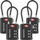 Tsa Approved Luggage Locks  Travel Locks Which Also Work Great As Gym Locks     