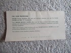 1960 Singer No  489500 489510 Buttonholer Sewing Instruction Manual Booklet