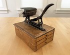 Rare 1890s Letterpress Set - Rail Press - Museum Quality W cabinet  Type    Acc 