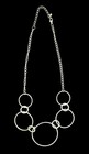       elle       Sterling Silver 925 Necklace   Earrings Set Trendy Design New
