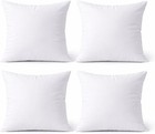 18 X 18 Inch Throw Pillow Inserts  Set Of 4  Square Polyester-filled Pillow F   