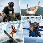 Thumb Action Camera 64gb Pov Helmet Cam Mini Body Cam For Skiing Outdoor Sports