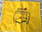 Pga Star Rory Mcilroy Signed Autographed Original 2026 Masters Flag Rare Beckett