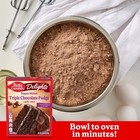Betty Crocker Delights Super Moist Triple Chocolate Fudge      Cake Mix  13 25 Oz 