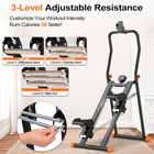 Stair Stepper For Home Gym  2 0 Stair Climber With Multi-level Adjustable Resist