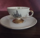 Vintage Disneyland Tinkerbell Cup And Saucer Collectable Souvenir -