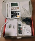 Swissvoice 3355 Dect 6 0 Corded Big Button Phone For Elderly With Answering   