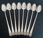 1950 April Wm Rogers International Set Of 8 Iced Tea Spoons Stunning