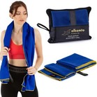 Microfiber Gym   Travel Towel Set Of 2 Size In 1 Pack Xl   S Quick Dry Yoga