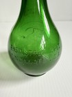 Rheinstrom Bros Cincinnati Liquor Bottle Antique Embossed Eagle Green Glass Chip