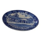 Staffordshire Little White House Georgia Trinket Souvenir Small Plate