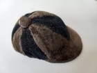 Antique Hand Sewn Jockey Cap Velvet Pin Cushion