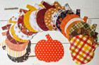 Fall Patterned  Pumpkin Die Cuts For Bulletin Boards  Crafts   More  10 Pcs