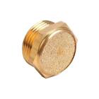Sintered Bronze Pneumatic Exhaust Muffler  1 8  Npt Male Air Silencer Fitting   