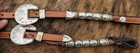 Show Headstall - Single Ear Silver Barrel-rawhide-last 1 Found In Old Inventory