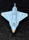 Vintage 1989 Kenner Mega Force Megaforce Triax Blue Fighter Bomber Airplane