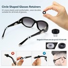 16 Pairs Glasses Ear Grip  Anti Slip Eyeglass Holder silicone Ear Hook Eyeglasse