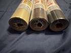 Siser Easyweed Htv Heat Transfer Vinyl Lot Of 3 Rolls Black Gold Brown