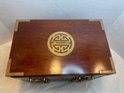Vintage Jewelry Box Asian Chinese Rosewood Chest Tansu Drawers