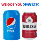Silicone Soda Can Covers Hide A Beer Sleeve Beverage Wrap 12oz 355ml 4 Pack