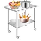 36   48   60  x24   Stainless Steel Commercial Work   Prep Table For Restaurant