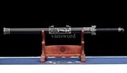29   High Carbon Steel Chinese Jian     Real Sword Straight Full Tang Sharp Black 