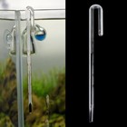 Aquarium Glass Thermometer U Shape Fish For Tank Water Temperature Monitor