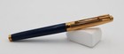 Parker 75 Custom Fountain Pen Blue Laque 18k  f    70112  New Old Stock