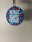 Scotty Cameron Gallery Peace Surf Golf Bag Tag Blue