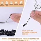 Pegboard Hooks 2 Inch 50 Pack Silver Metal Peg Board Hooks For Hanging Garage