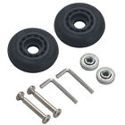 2 Set Luggage Suitcase Replacement Wheels Od 60mm 70mm 84mm