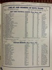 1935 Boston Redskins Vs New York Giants Nfl Football Program Harry Newman Cover