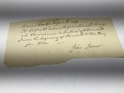 Sgn  Revolutionary War Soldier Document John Spencer Paid In Full 1799 Hartford