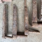 Antique Primitive Barn Door Hinge Pins Hand Forged Farmhouse Gate Decor Lot