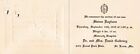 Vintage 1943 Stork Carrying Baby Birth Announcement Card St  Louis Missouri