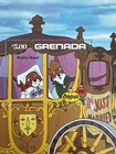 Grenada Disney Stamps--souvenir Sheet--robin Hood Wedding Coach--scott  1136-mnh