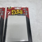  3  Flex Tape Mini 3  X 4  Super Strong Waterproof Tape  2 Pieces   White  New